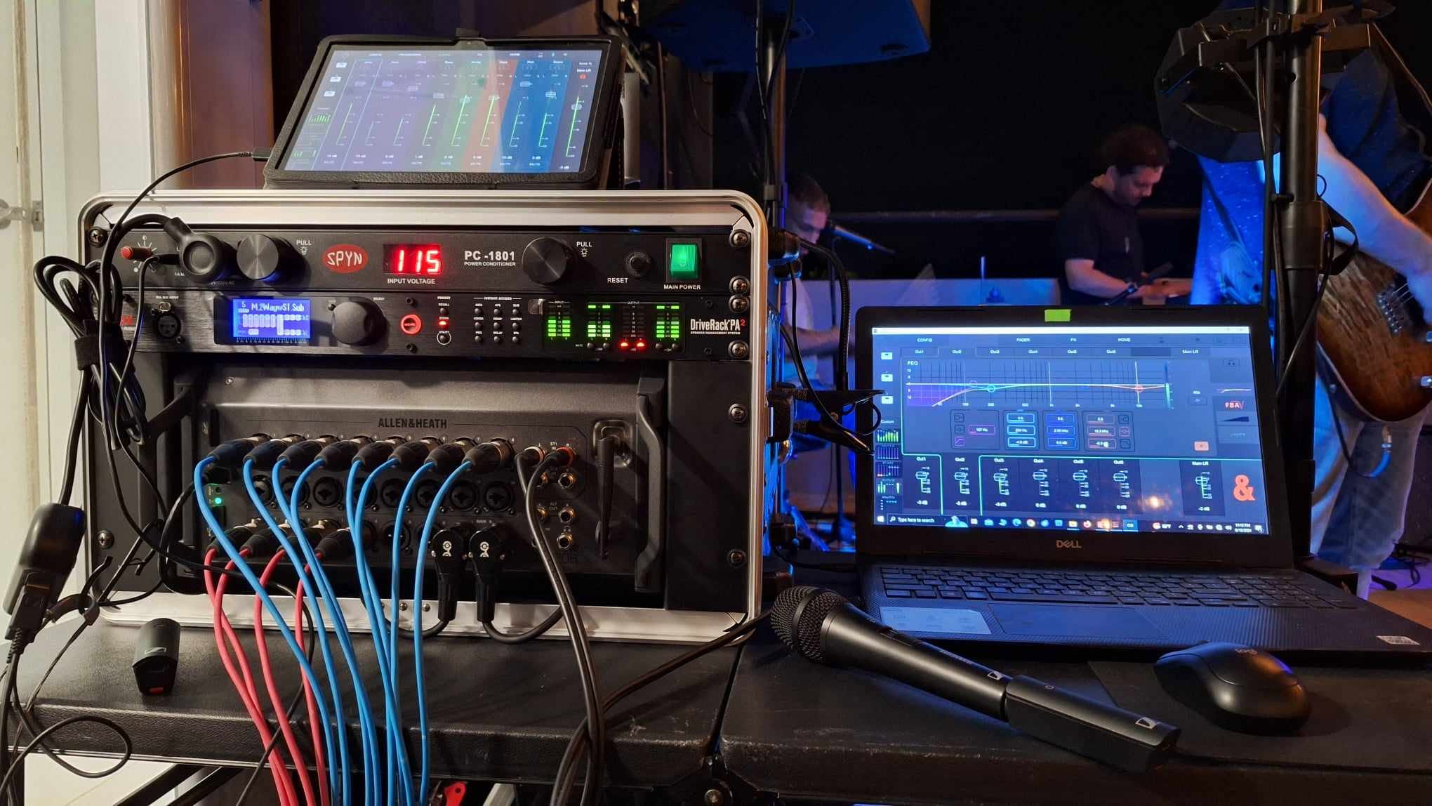 Rack de Audio y Procesamiento Digital